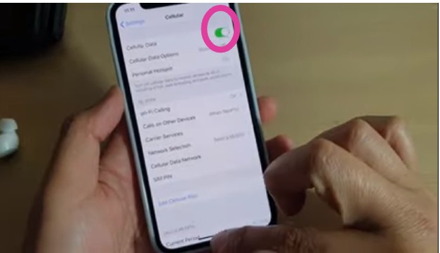 How To Turn On Cellular Data On iPhone 11 ( Fast Method )